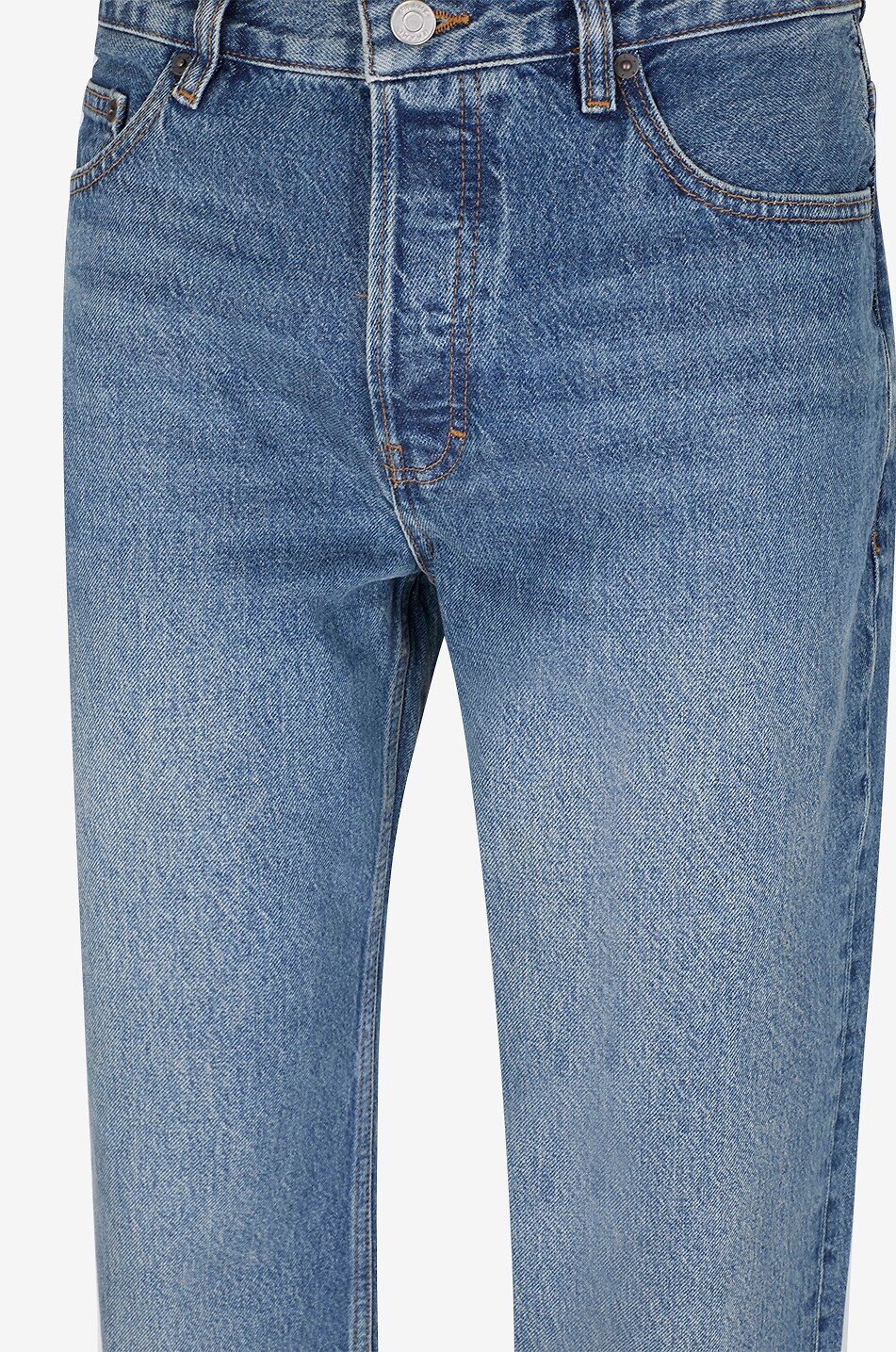 FRAME Gerade Jeans aus Baumwolldenim Relaxed Truven Herren BLAU 3