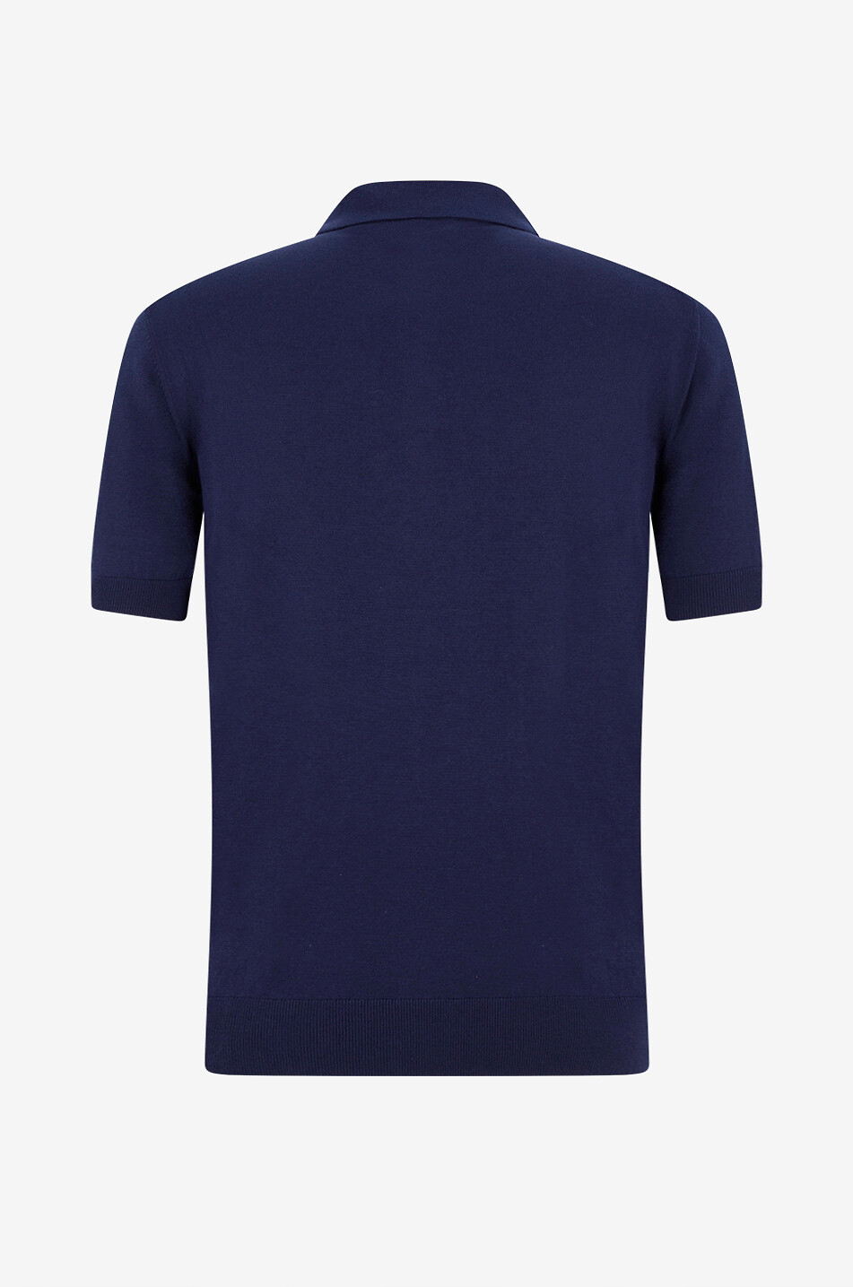 ETRO Kurzarm-Polohemd aus Seiden-Jersey mit Paisley-Print Herren DUNKELBLAU 2