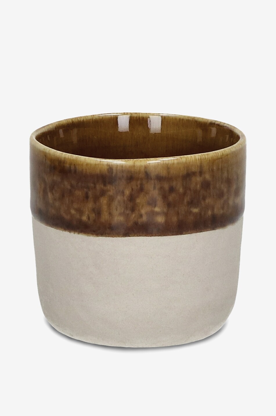 POMAX Gobelet en grès Spiro - 16 cl Maison MULTICOLORE 1