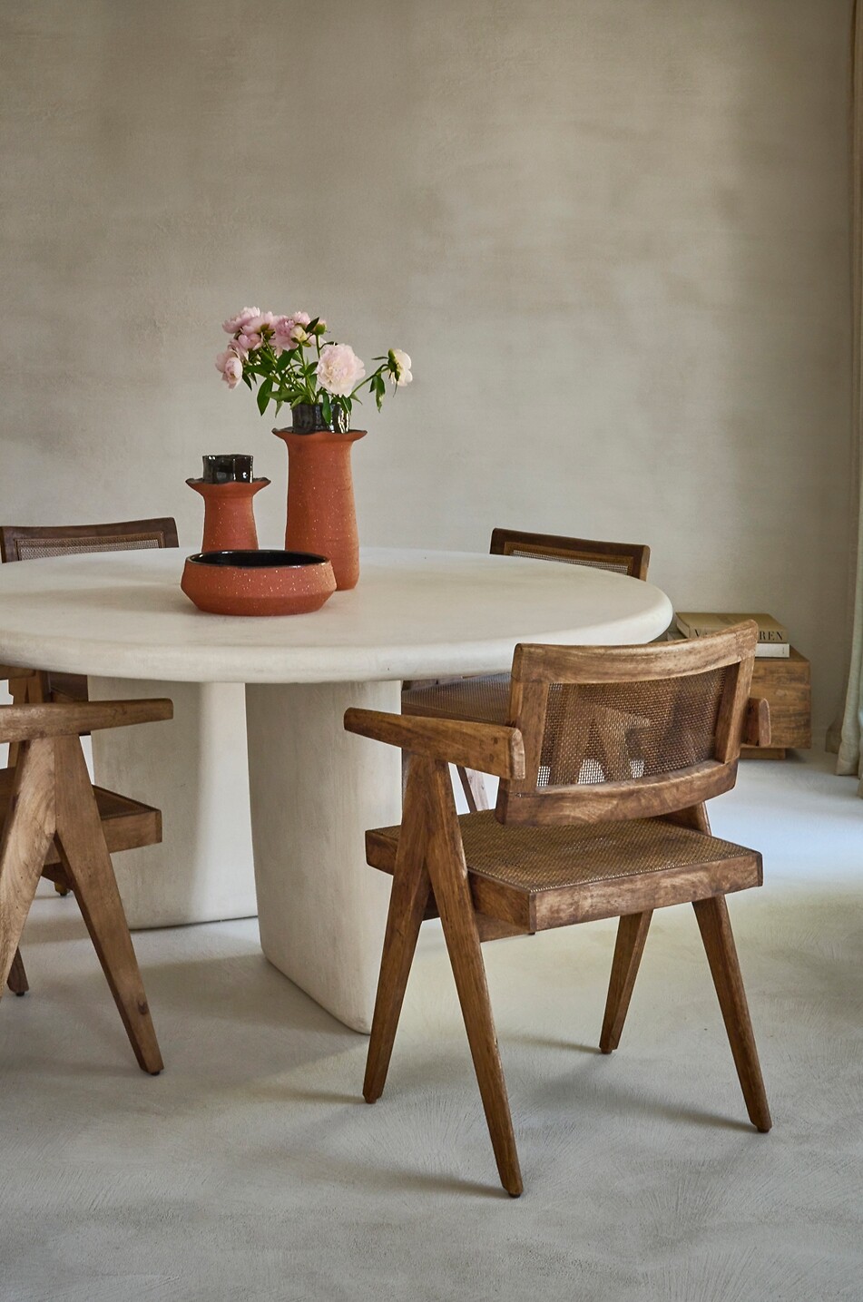 POMAX Vase aus Terrakotta Batu - H25 Haus BRAUN 2