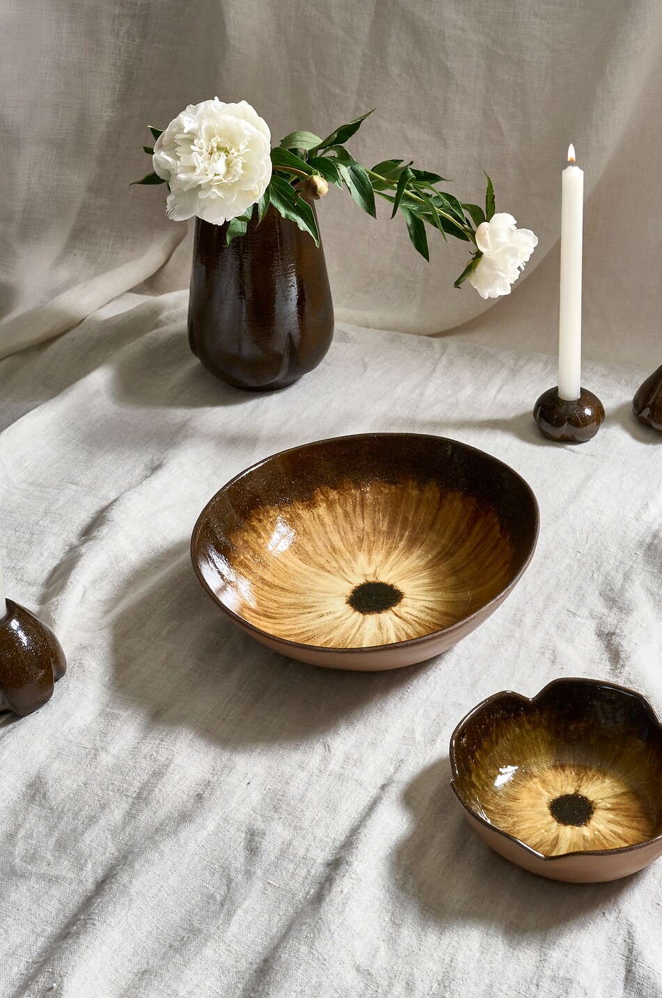 POMAX Saladier en céramique Cycle - D26 Maison MULTICOLORE 3