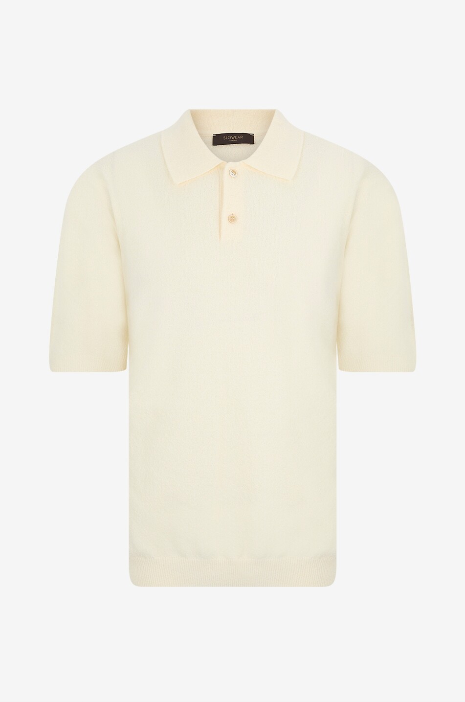 SLOWEAR Poloshirt aus Baumwoll-Mischjersey Herren BEIGE 1