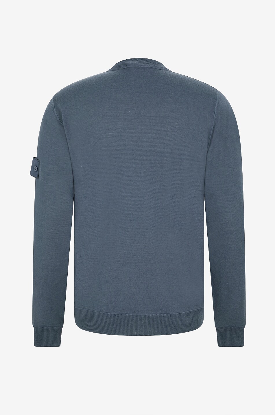 STONE ISLAND Pullover mit Rundhalsausschnitt aus Schurwolle 5100074 Ghost Herren BLAU 2