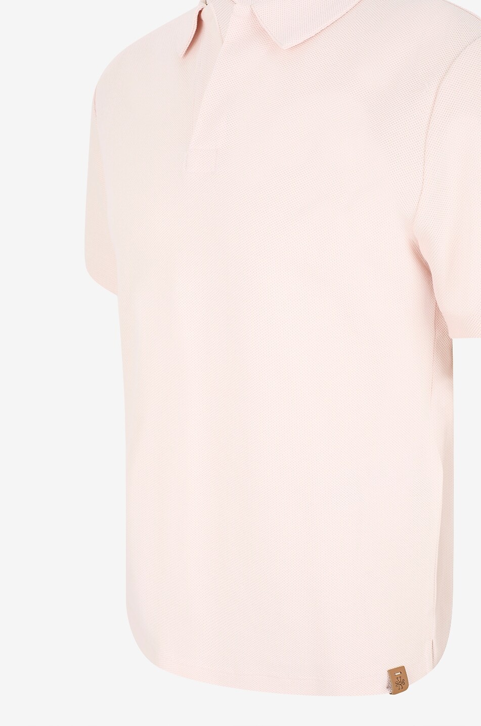 JACOB COHEN Polo à manches courtes en coton et soie Raw Homme ROSE CLAIR 3