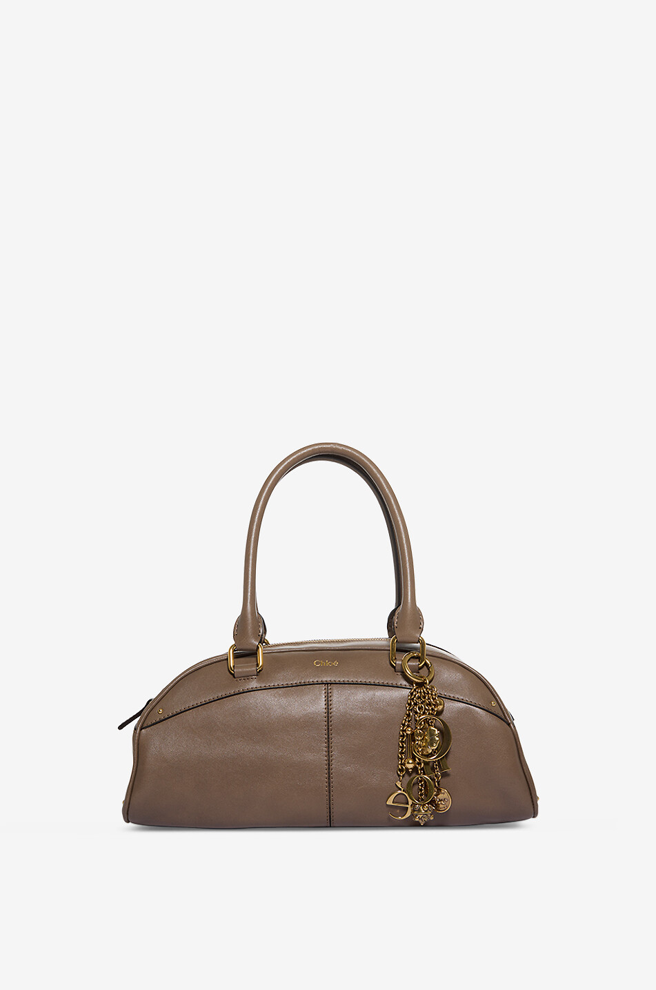 CHLOE Handtasche aus Glattleder Chloé Bowling Damen BRAUN 1