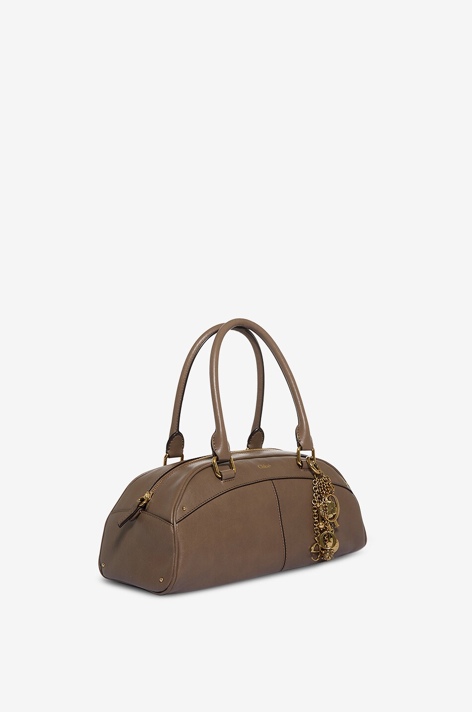 CHLOE Handtasche aus Glattleder Chloé Bowling Damen BRAUN 2