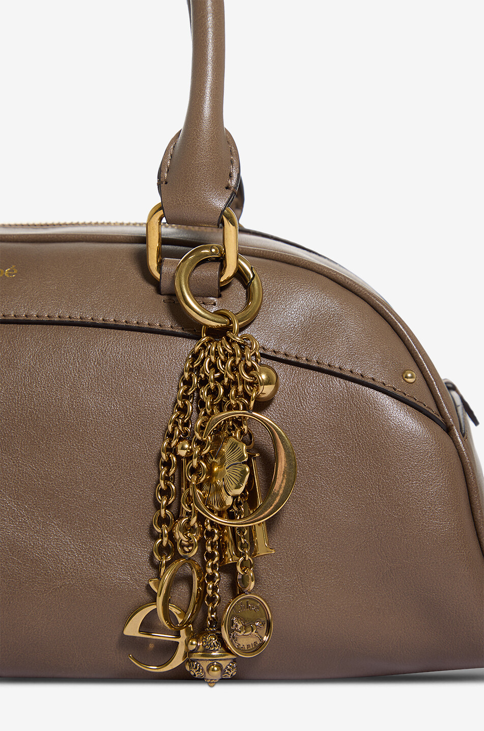 CHLOE Handtasche aus Glattleder Chloé Bowling Damen BRAUN 5