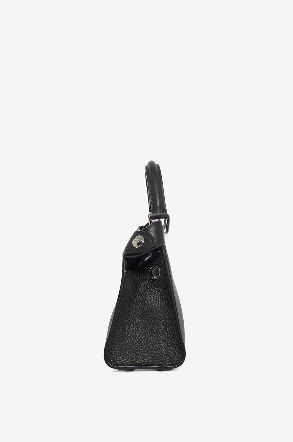 MICHINO Handtasche aus genarbtem Leder Lutece Nano Damen SCHWARZ 4