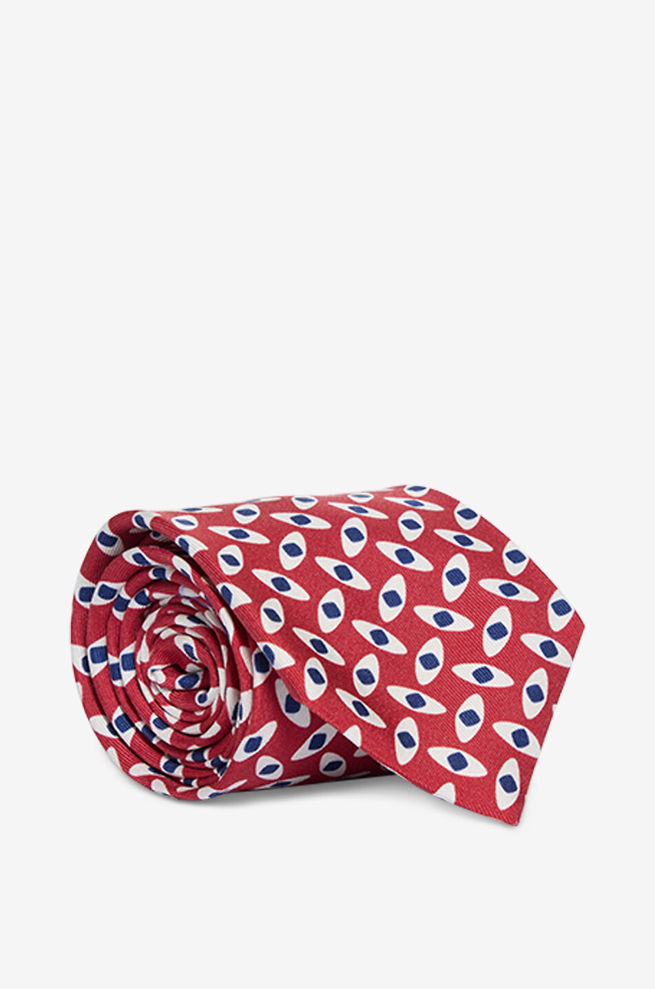 Krawatte aus Seide mit Print