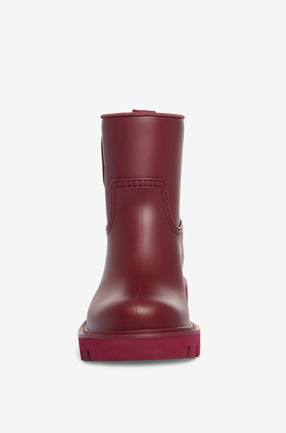 MONCLER Bottines de pluie brillantes Kickstream 40 Femme ROUGE FONCÉ 2