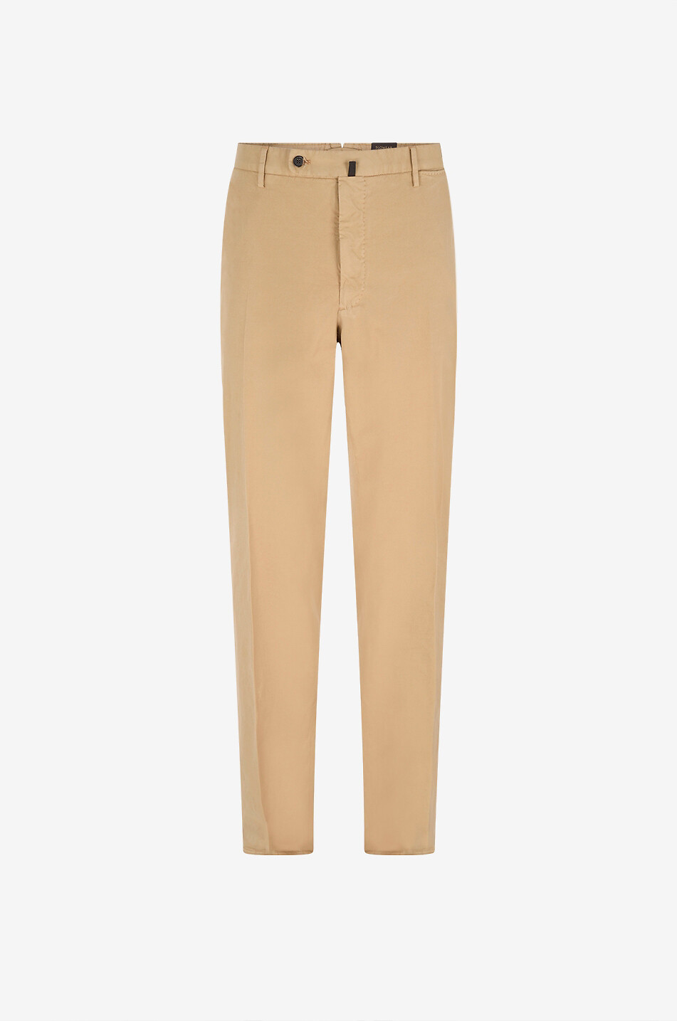 SLOWEAR Pantalon droit en coton et soie Homme Beige moyen 1