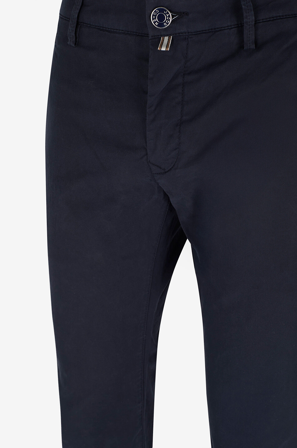 JACOB COHEN Bobby cotton gabardine slim fit chino trousers Men DARK BLUE 3