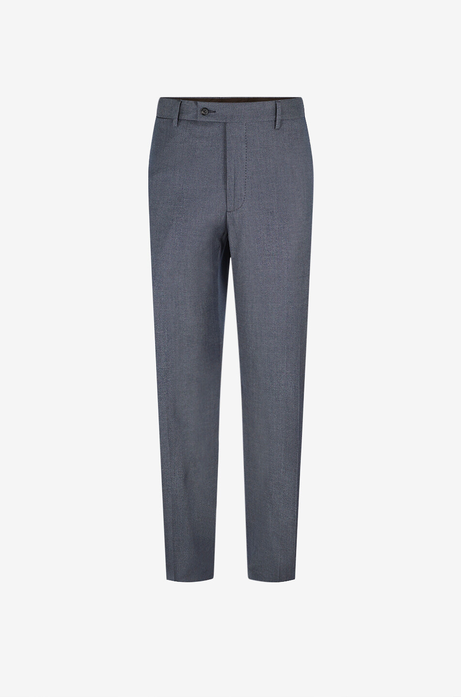 Slim fit chino trousers in cashmere and cotton blend