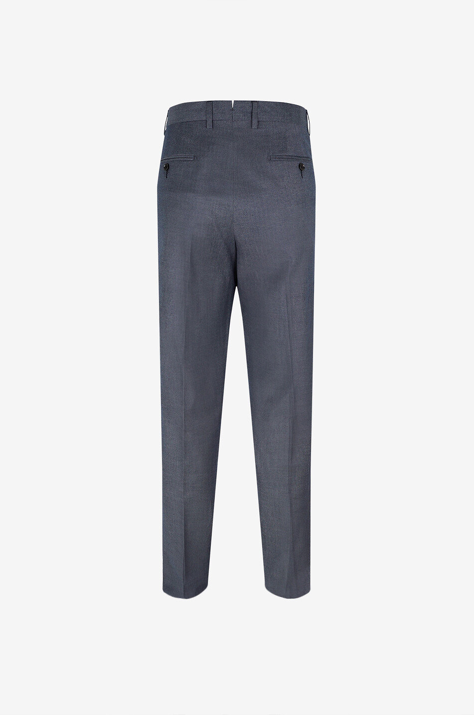 MAURIZIO BALDASSARI Slim fit chino trousers in cashmere and cotton blend Men DARK BLUE 2