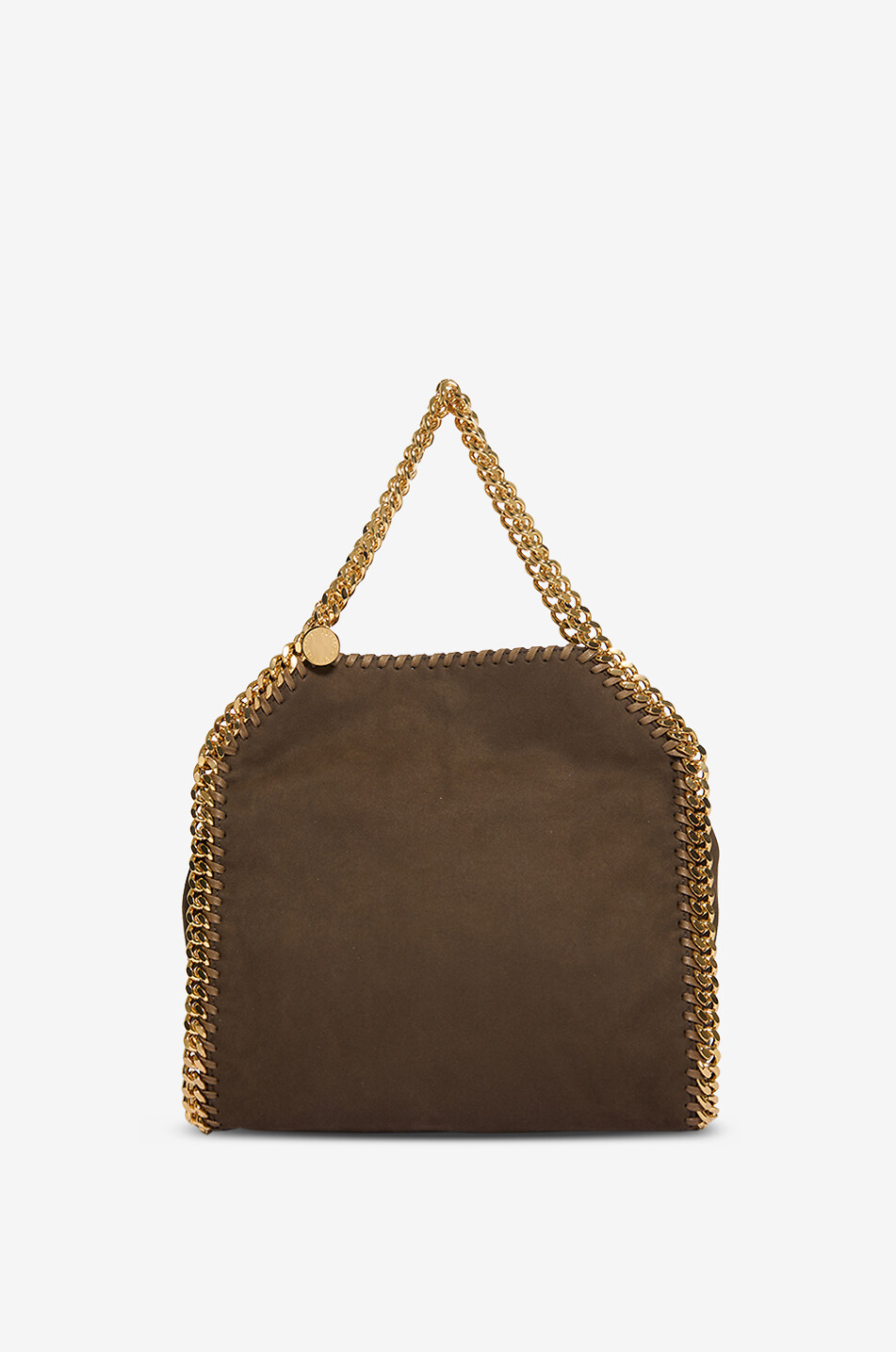 Mini Falabella faux suede tote bag