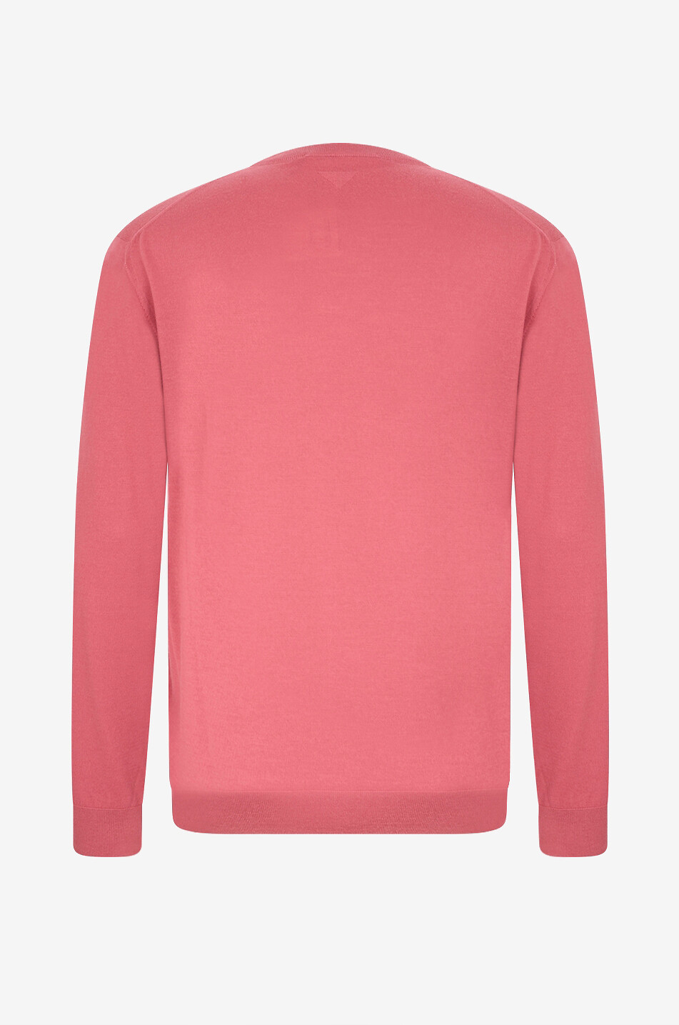 MAURIZIO BALDASSARI Virgin wool and cashmere round neck jumper Men MEDIUM PINK 2
