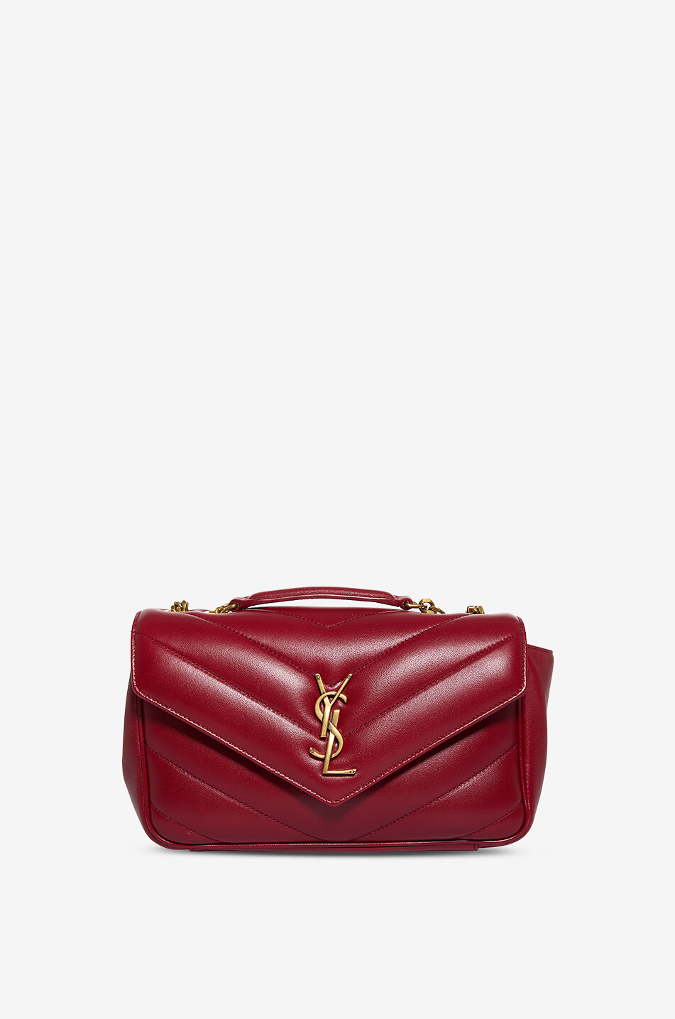 Loulou Small quilted smooth leather shoulder bag