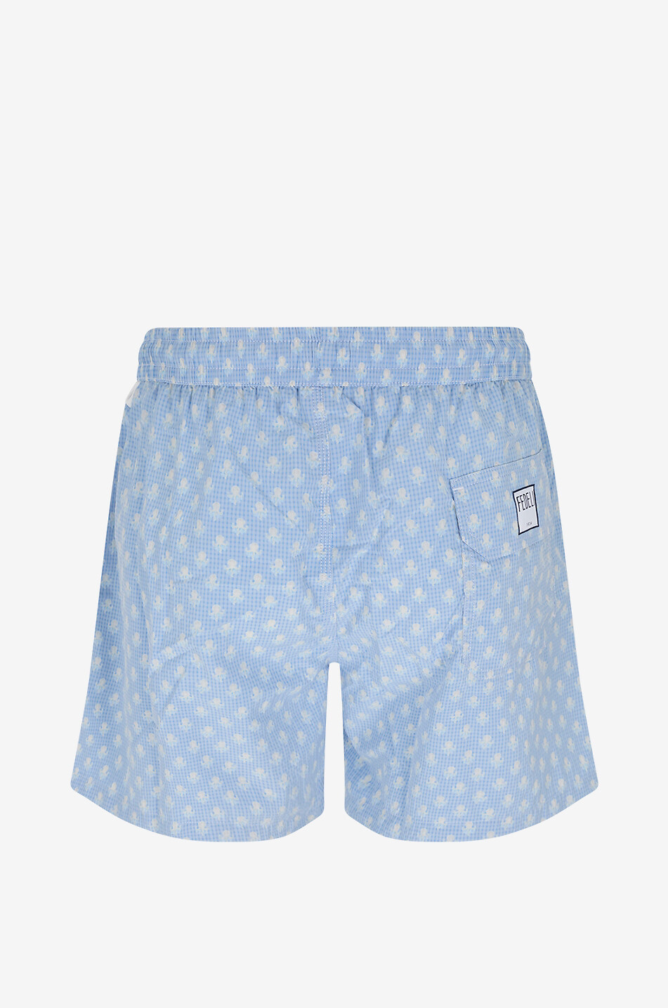 FEDELI Short de bain fleuri Madeira Sakar Homme BLEU 2