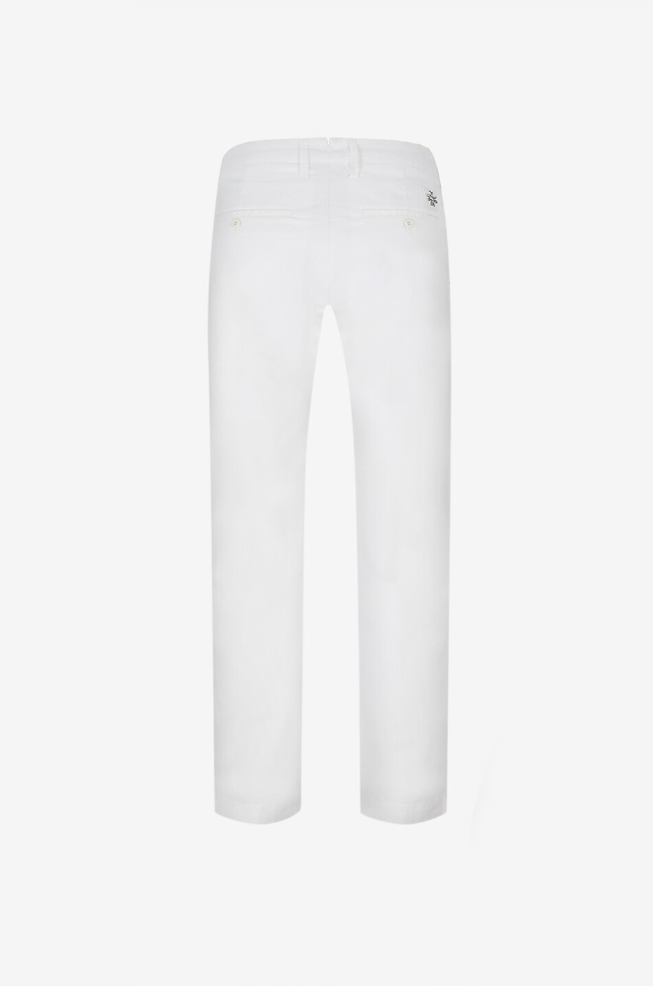 JACOB COHEN Bobby cotton gabardine slim fit chino trousers Men WHITE 2