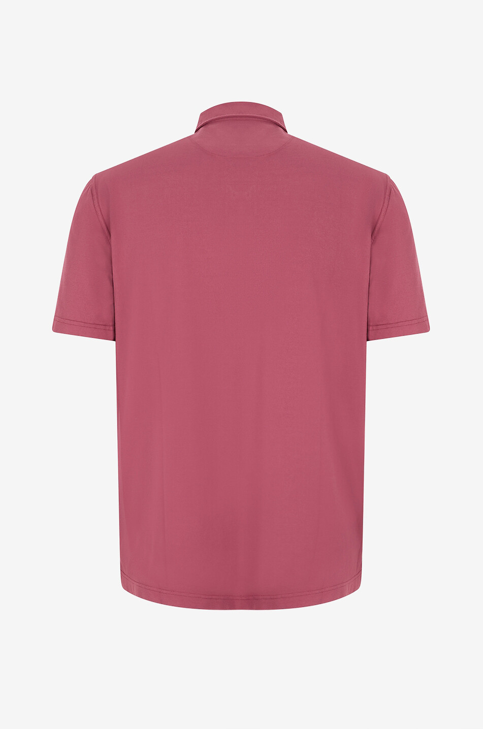 FEDELI Zero short-sleeved jersey polo shirt Men MEDIUM RED 2