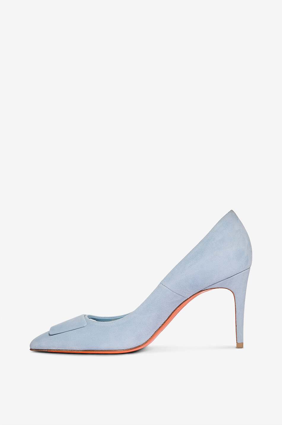 SANTONI Santoni Sibile 80 leather pumps Women LIGHT BLUE 3