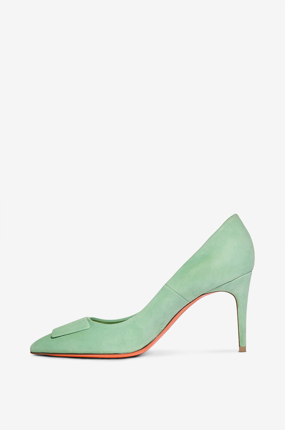 SANTONI Santoni Sibile 80 leather pumps Women LIGHT GREEN 3