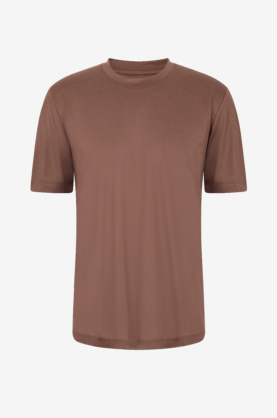 T-shirt à col rond en laine James