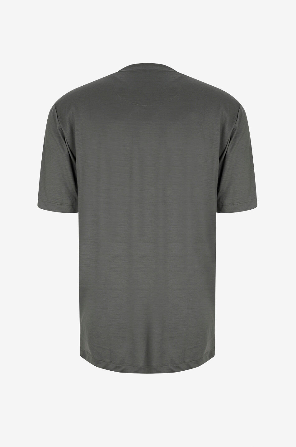 MARCO PESCAROLO Kurzarm-T-Shirt aus Wolljersey James Herren MITTELGRÜN 2