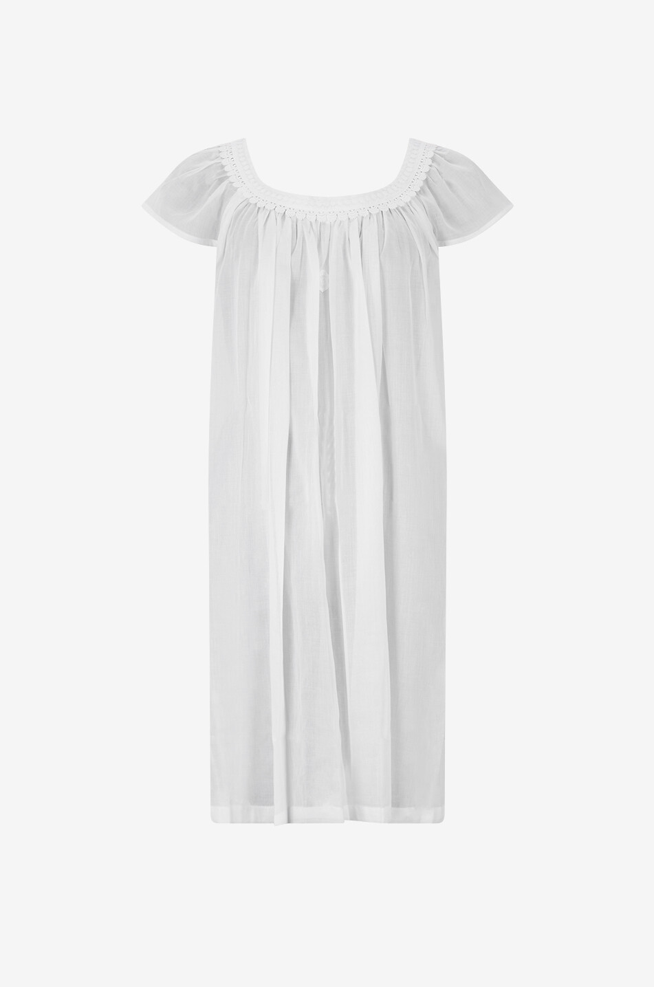 Ivanka 2 lace-trimmed cotton nightdress