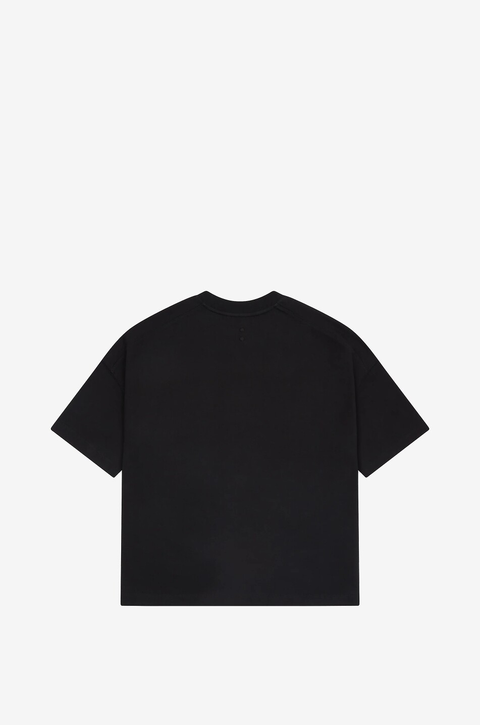 ABOUT:BLANK Oversize-T-Shirt aus Jersey Monogram Mock Neck Herren SCHWARZ 2