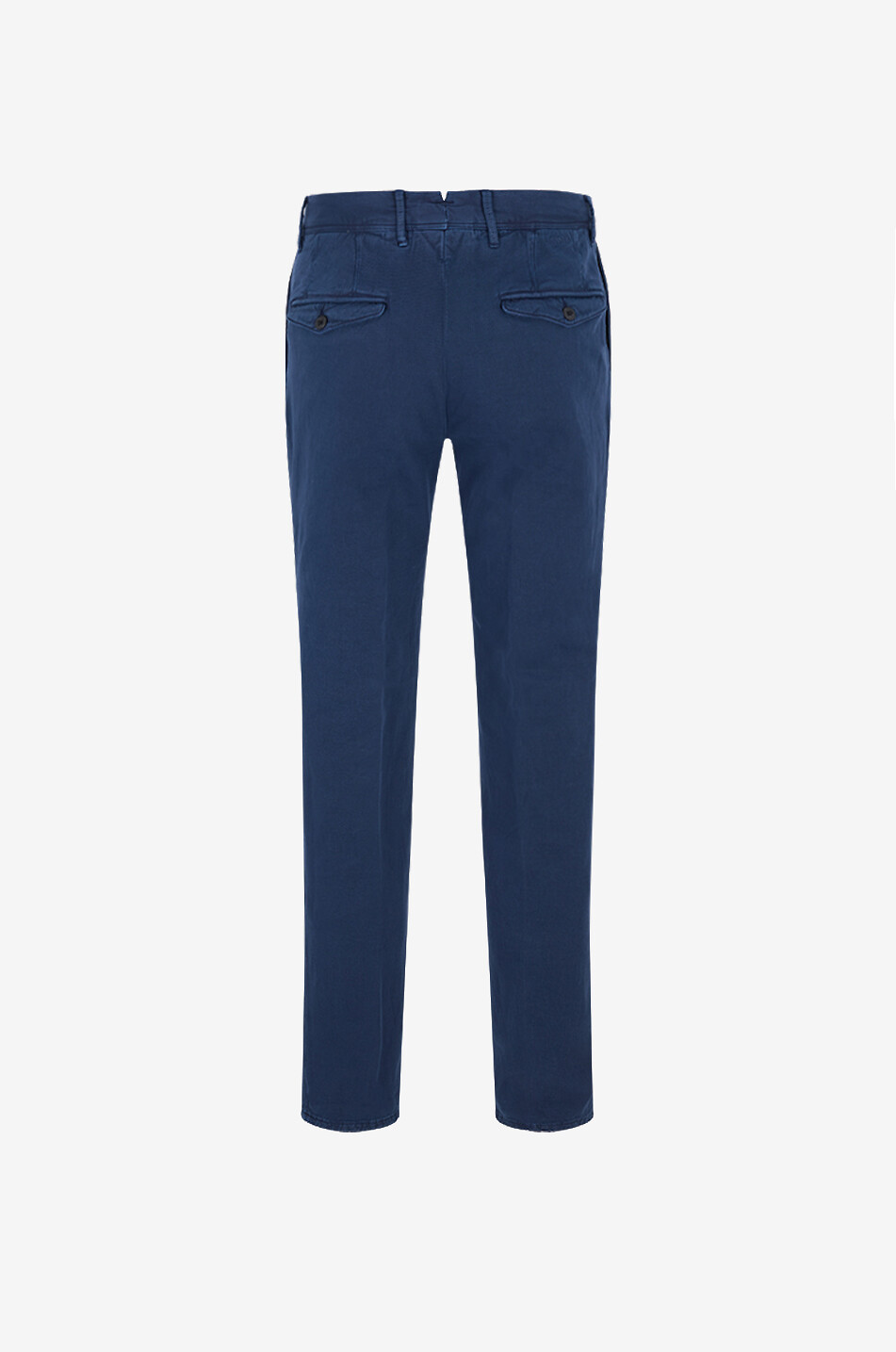 SLOWEAR Pantalon chino fuselé en coton et lin Homme BLEU FONCE 2