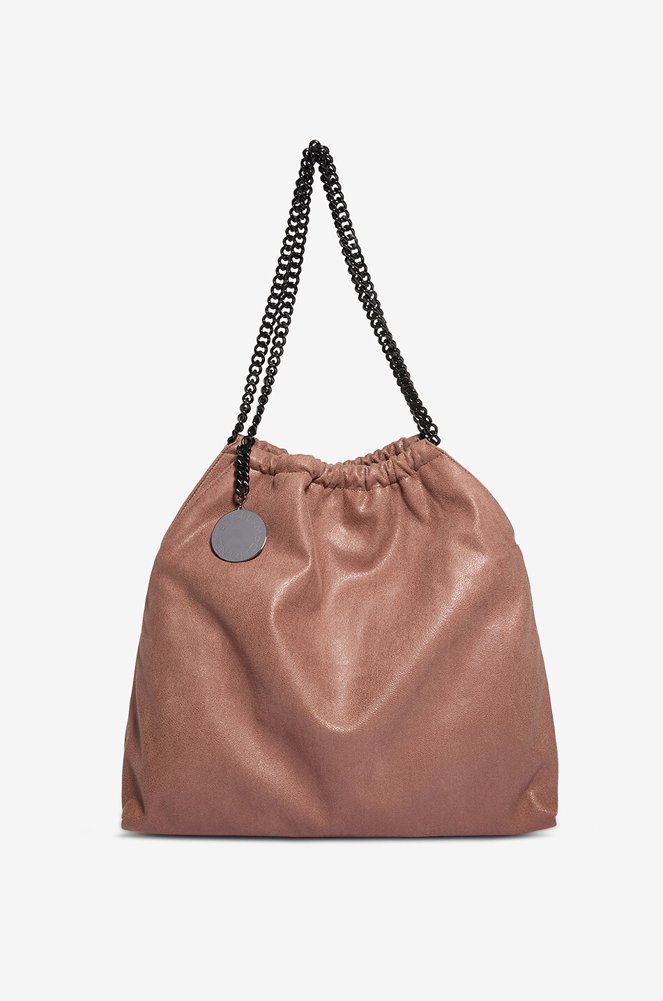 STELLA McCARTNEY Falabella Medium Drawstring chain tote bag Women LIGHT BROWN 1