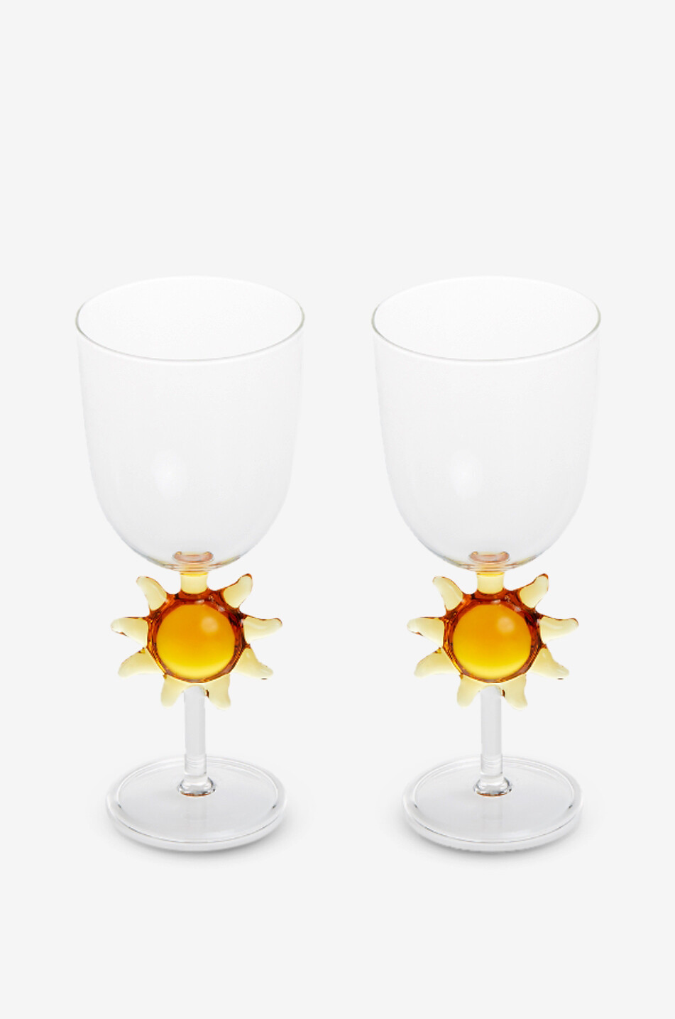 MAISON BALZAC Soleil set of 2 wine glasses Home Colourless 2
