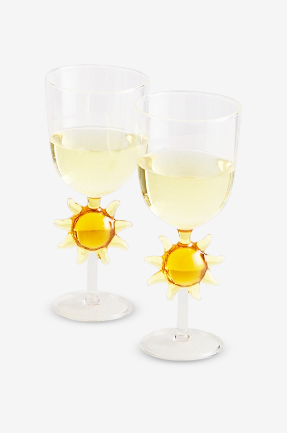 MAISON BALZAC Soleil set of 2 wine glasses Home Colourless 3