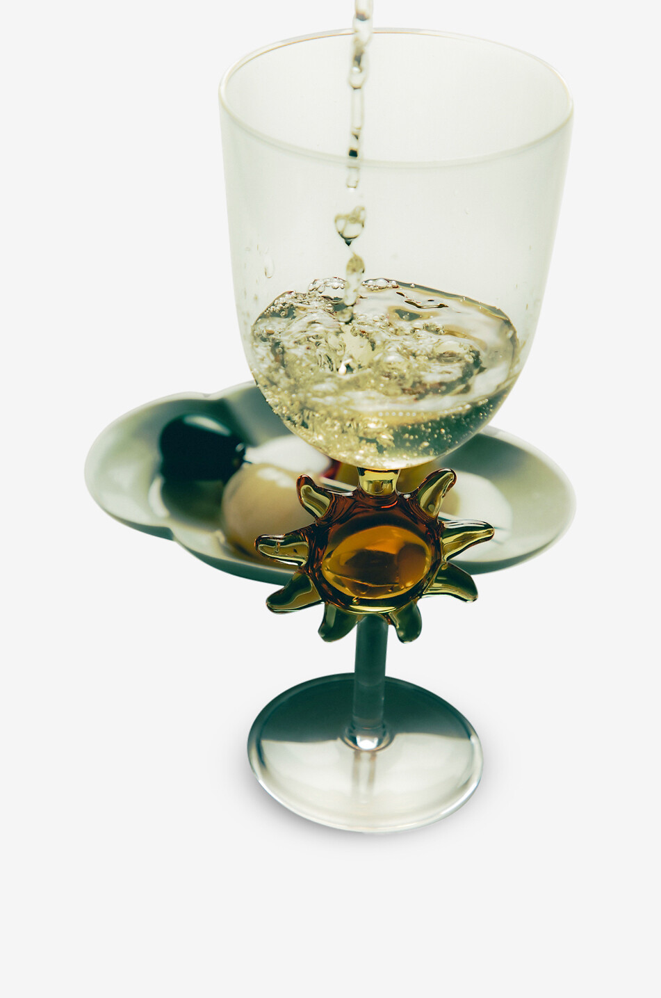 MAISON BALZAC Soleil set of 2 wine glasses Home Colourless 4