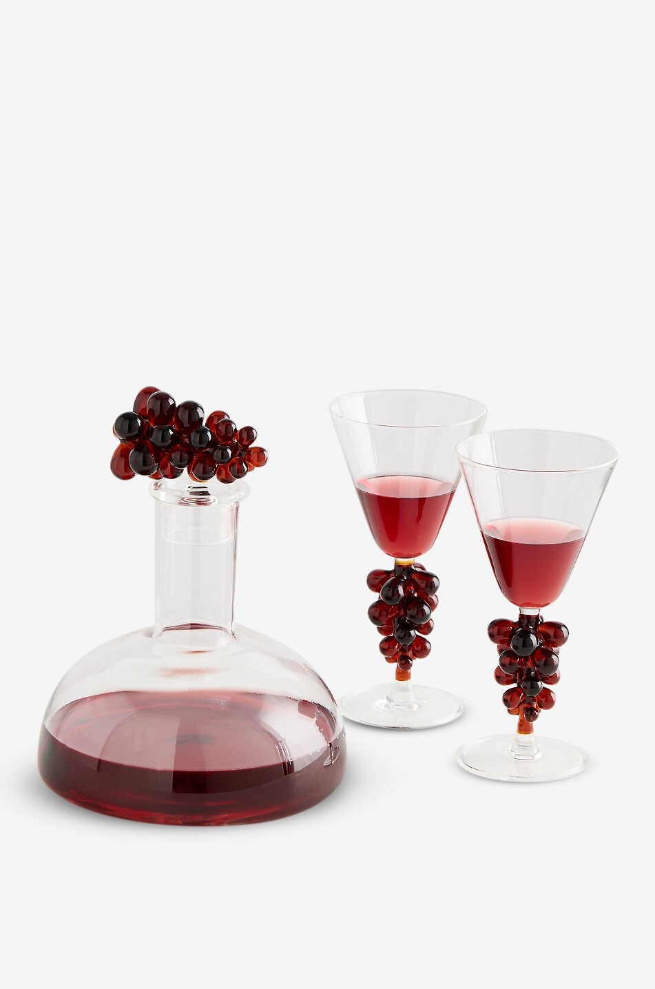 MAISON BALZAC Bordeaux glass wine decanter Home Colourless 2