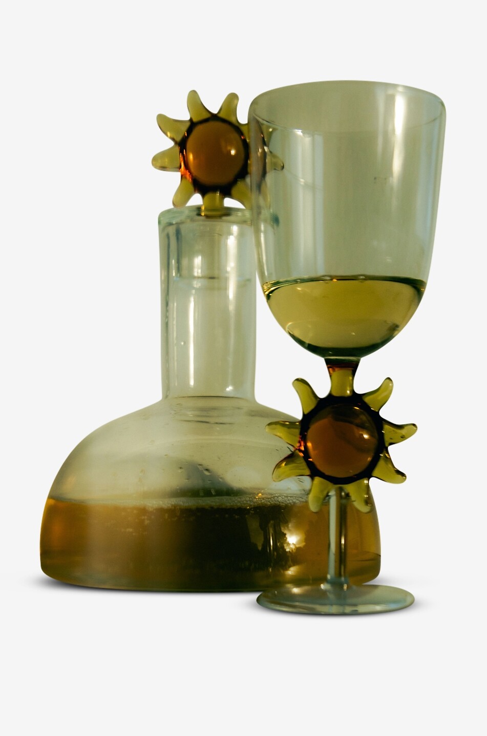 MAISON BALZAC Le Soleil Decanter glass carafe Home Colourless 3