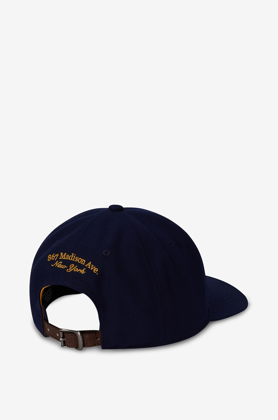 POLO RALPH LAUREN Polo Crest recycled nylon baseball cap Men DARK BLUE 2