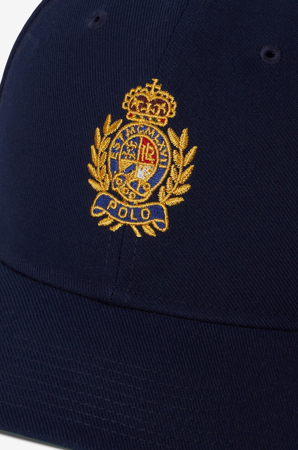 POLO RALPH LAUREN Polo Crest recycled nylon baseball cap Men DARK BLUE 3