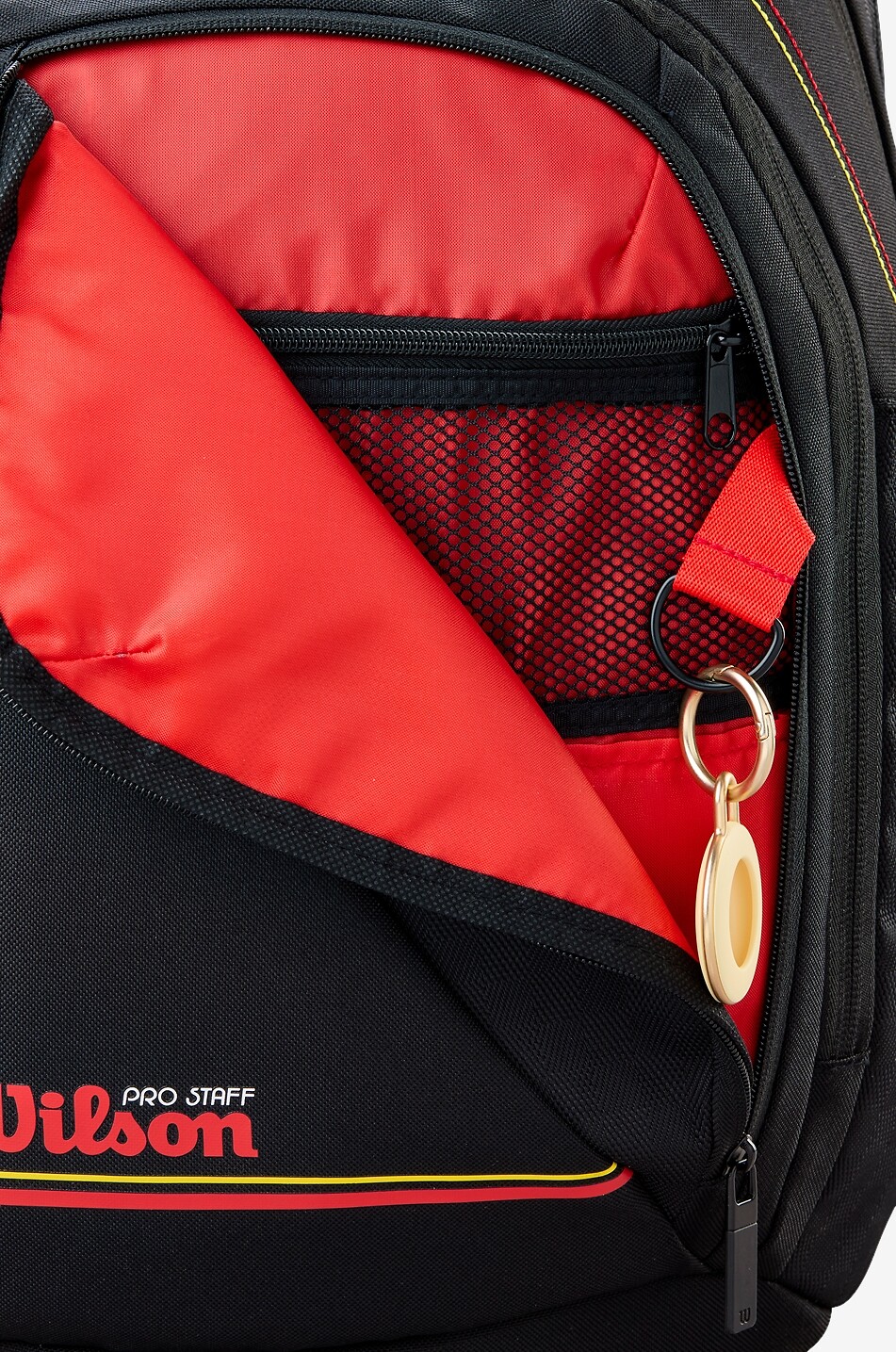 WILSON Tennisrucksack Pro Staff Classic 2 Pack Unisex SCHWARZ 4