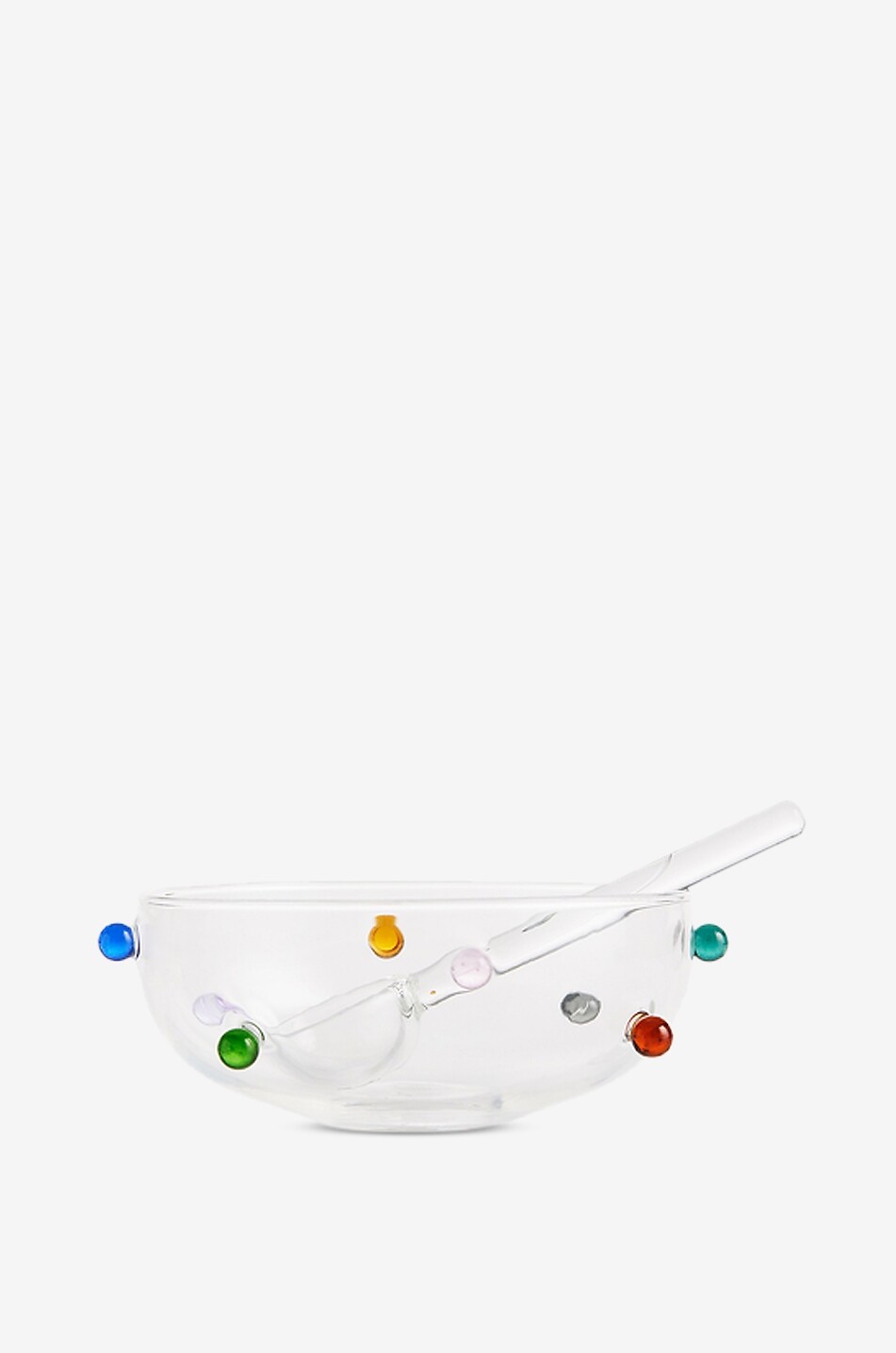 MAISON BALZAC Saucière et cuillère de service en verre Mignonette Maison Incolore 1