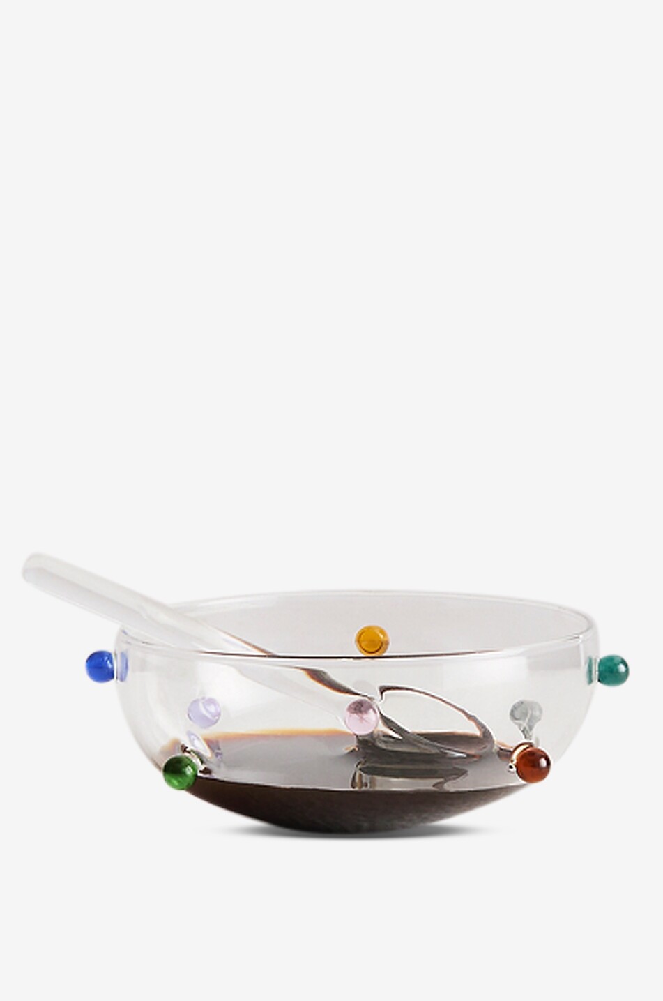 MAISON BALZAC Saucière et cuillère de service en verre Mignonette Maison Incolore 3