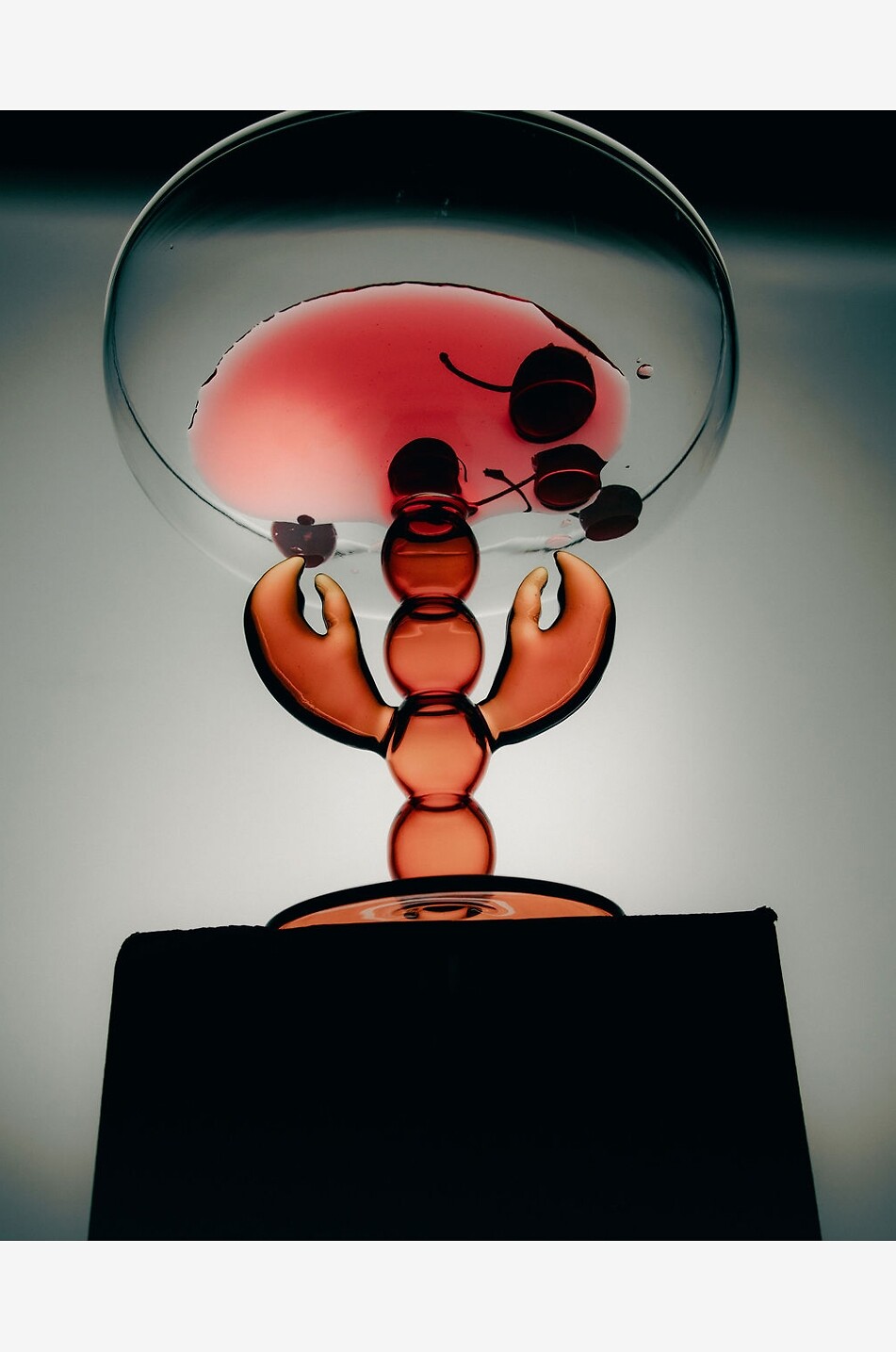 MAISON BALZAC Coupe de service en verre Lobster Maison Incolore 4