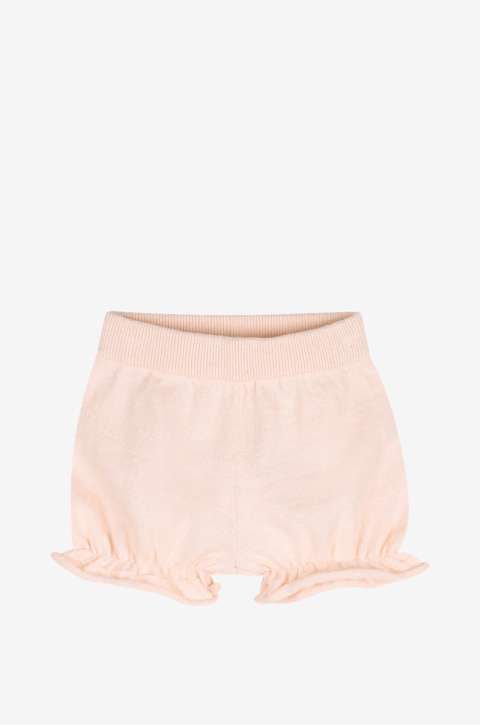 CHLOE Cotton and cashmere baby jumper and shorts set Baby LIGHT PINK 4