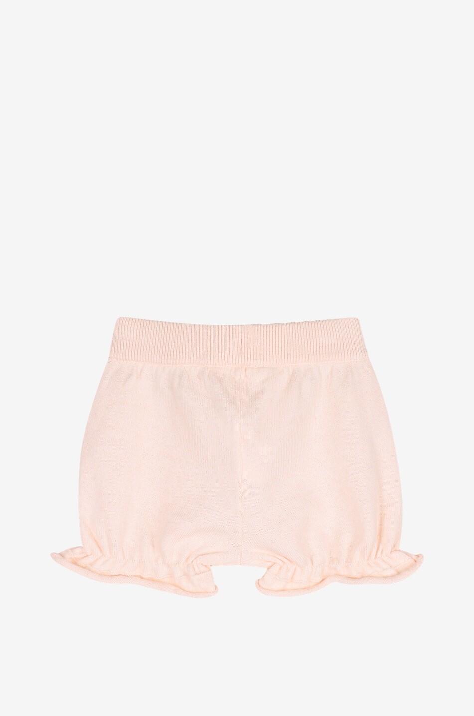 CHLOE Cotton and cashmere baby jumper and shorts set Baby LIGHT PINK 8