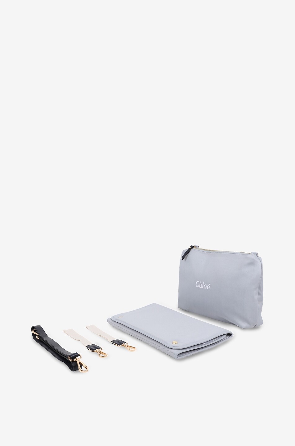 CHLOE Wickeltasche und -Accessoires aus Baumwolle Baby BLAU 5