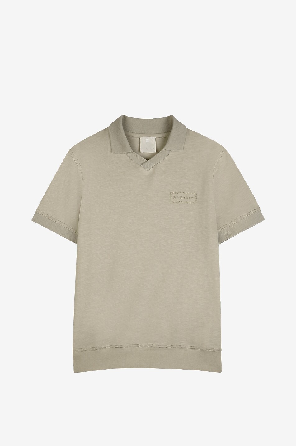 GIVENCHY GIVENCHY boy's short-sleeved cotton polo shirt Boy BEIGE 1