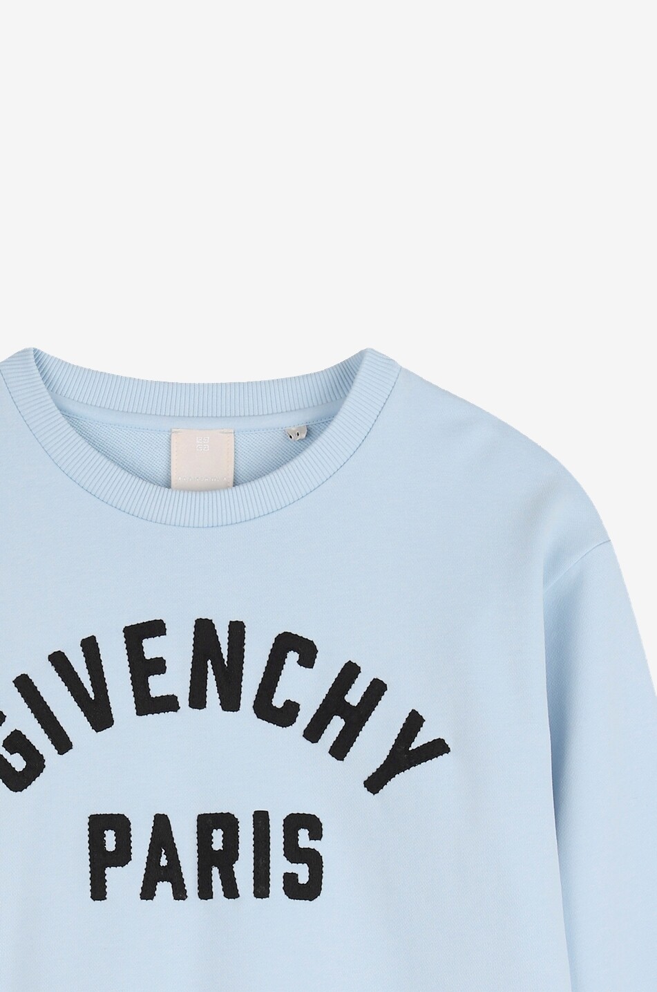 GIVENCHY Sweat-shirt à col rond garçon GIVENCHY PARIS Garçon BLEU CLAIR 4