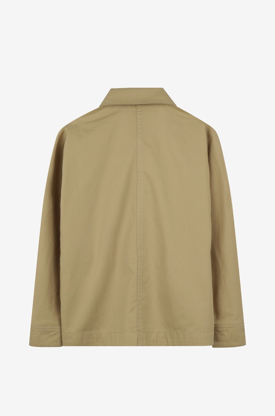 GIVENCHY Boy's cotton canvas shirt with collar Boy BEIGE 2