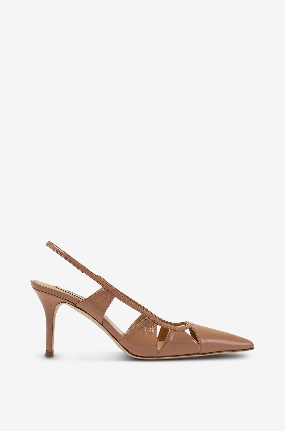 ARTEANA Savona 75 leather slingback pumps Women BEIGE 1